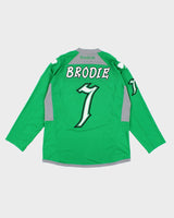 Vintage Green NHL x Calgary Flames Sports Jersey - L