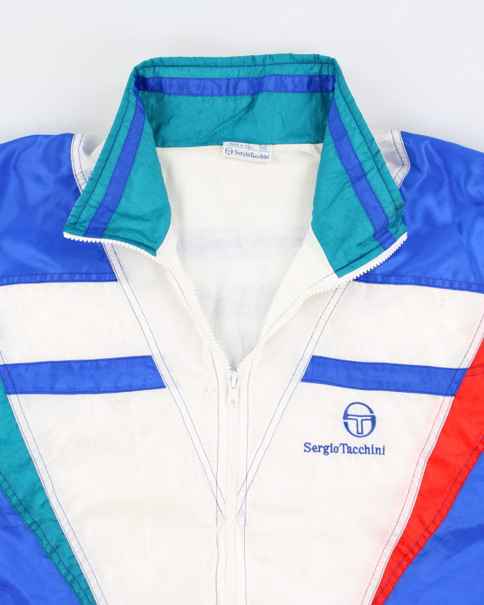 Vintage 90's Sergio Tacchini Track Jacket - L – Rokit