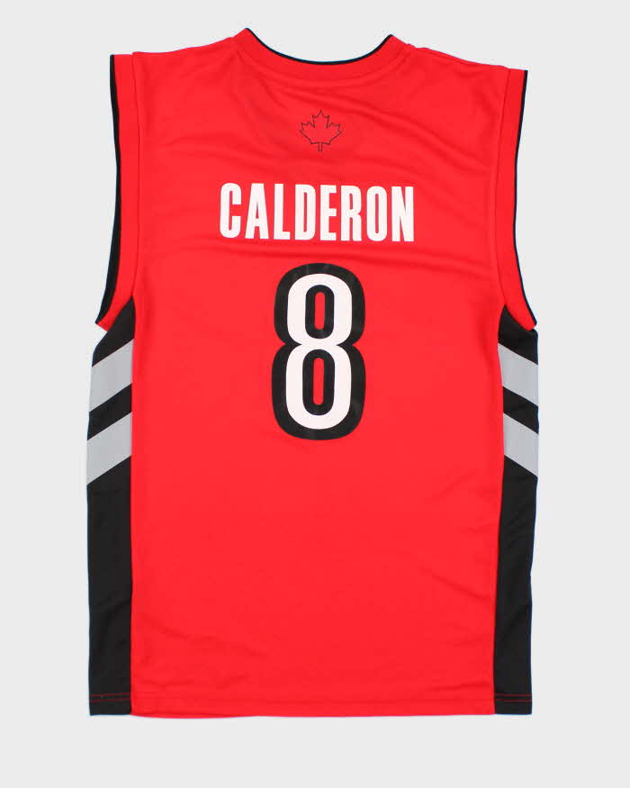 Vintage Adidas NBA Toronto Raptors Calderon Jersey - S