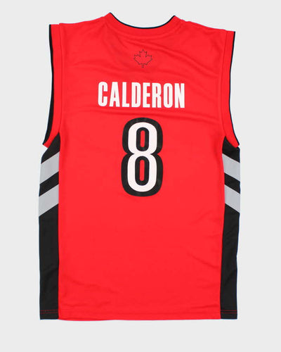 Vintage Adidas NBA Toronto Raptors Calderon Jersey - S