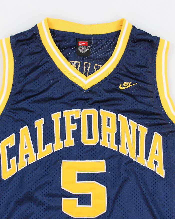 Vintage Nike California Jason Kidd Basketball Jersey - L