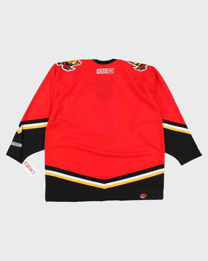 Vintage Calgary Flames NHL Hockey Jersey - XL