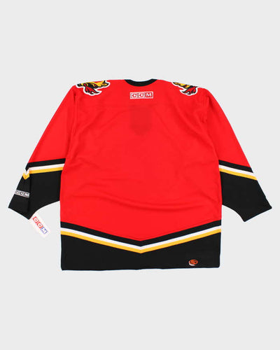 Vintage Calgary Flames NHL Hockey Jersey - XL