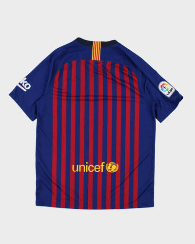 FC Barcelona 2018-19 Home Football Shirt - M
