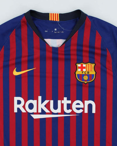 FC Barcelona 2018-19 Home Football Shirt - M