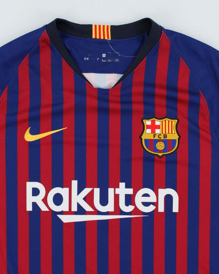 FC Barcelona 2018-19 Home Football Shirt M