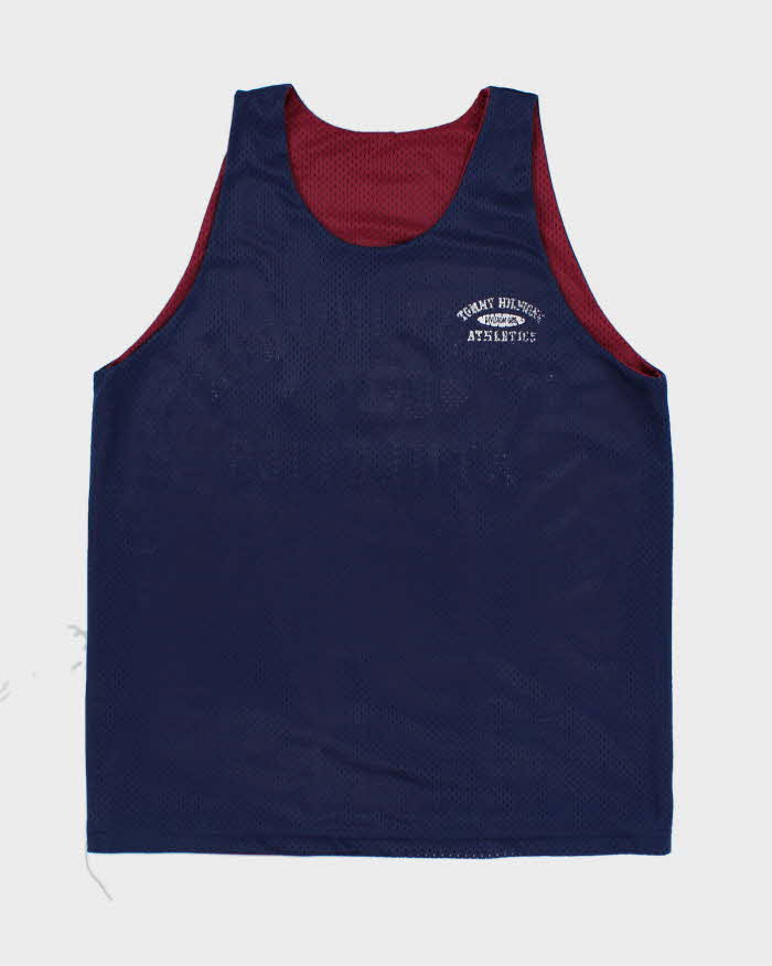Vintage 90's Tommy Hilfiger Reversible Basketball Jersey - L