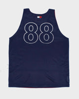 Vintage 90's Tommy Hilfiger Reversible Basketball Jersey - L