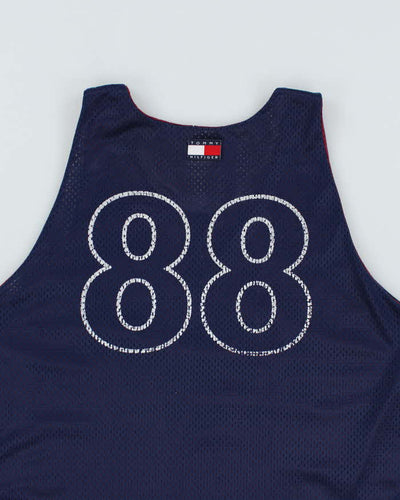 Vintage 90's Tommy Hilfiger Reversible Basketball Jersey - L
