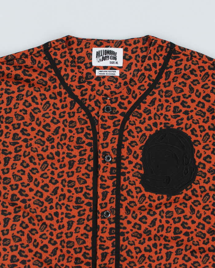 Billionaire Boys Club Animal All Over Print Baseball Jersey - XL
