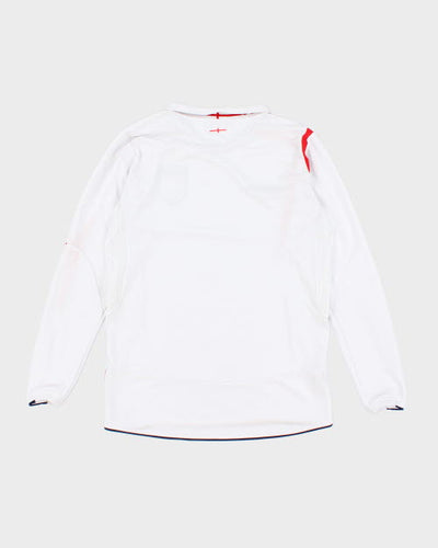 Vintage 2000's England International Football Long-sleeve Jersey - M