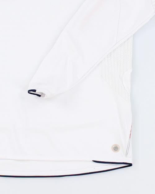 Vintage 2000's England International Football Long-sleeve Jersey - M