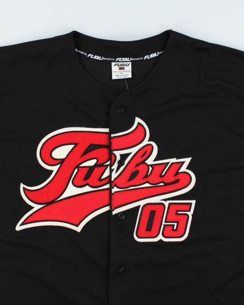 Vintage 90's FUBU Baseball Jersey XL – Rokit - Main Image