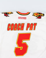 Vintage CCM Calgary Flames NHL Hockey Jersey - L