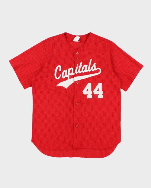 Vintage 90's Capitals Baseball Jersey - XL