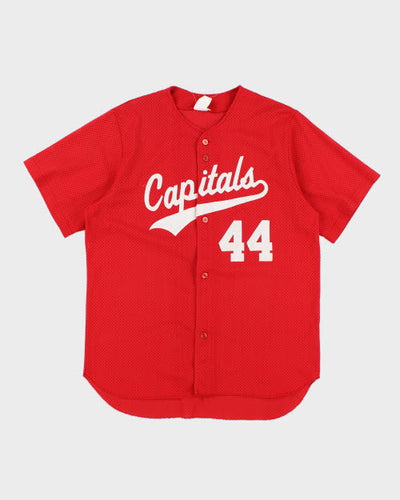 Vintage 90's Capitals Baseball Jersey - XL
