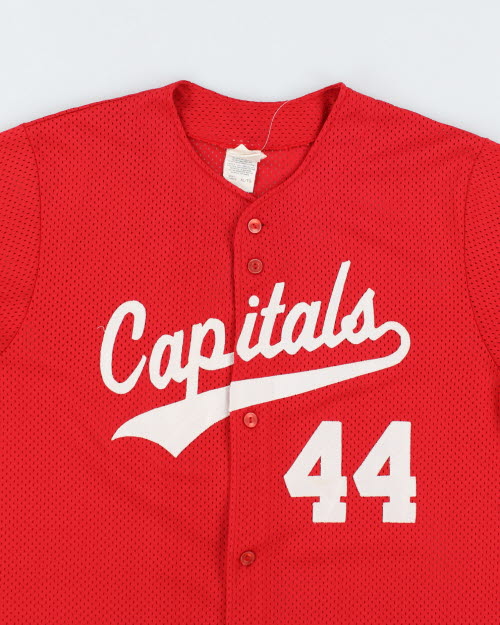 Vintage 90's Capitals Baseball Jersey - XL