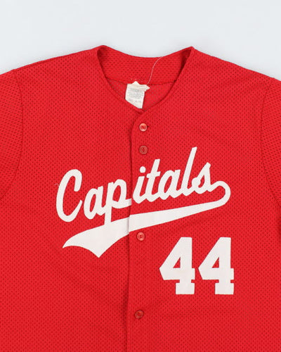 Vintage 90's Capitals Baseball Jersey - XL