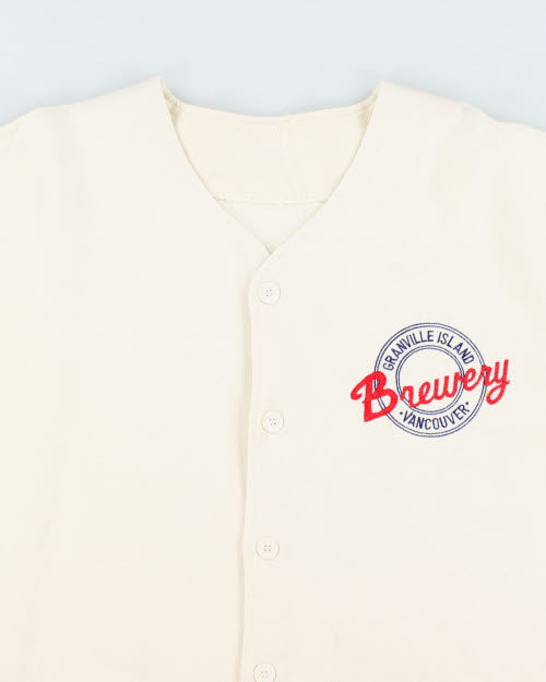 Vintage 90's Vancouver Brewery Baseball Jersey - XL