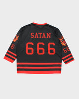 Vintage 2000's Satan Graphic Longsleeve Jersey - XXL