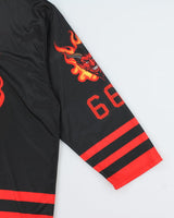 Vintage 2000's Satan Graphic Longsleeve Jersey - XXL