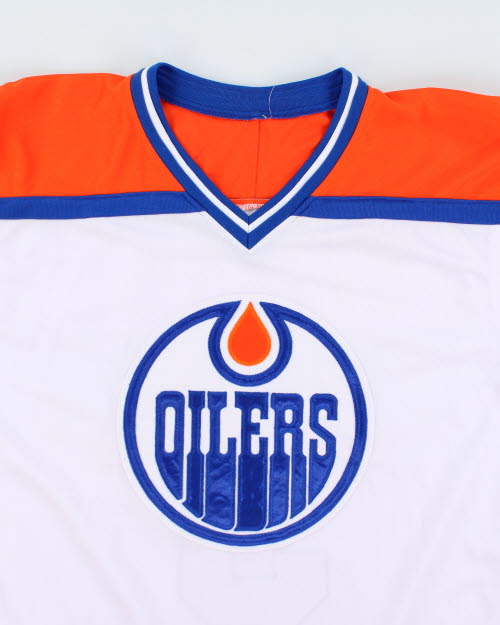 Vintage 2000's Oilers NHL Oversized Hockey Jersey - XXL