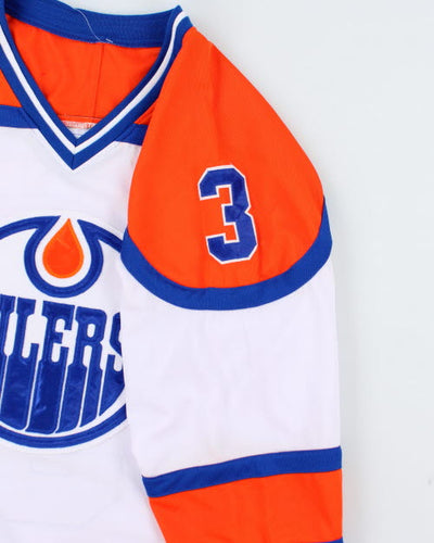 Vintage 2000's Oilers NHL Oversized Hockey Jersey - XXL