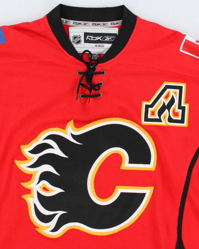 Vintage 2000's Calgary Flames NHL Oversized Hockey Jersey - M