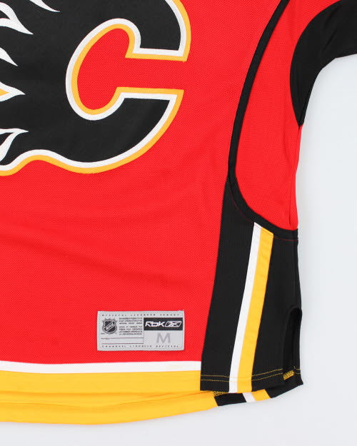 Vintage 2000's Calgary Flames NHL Oversized Hockey Jersey - M