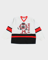 Vintage 90's Devils Taz Oversized Hockey Jersey - XL
