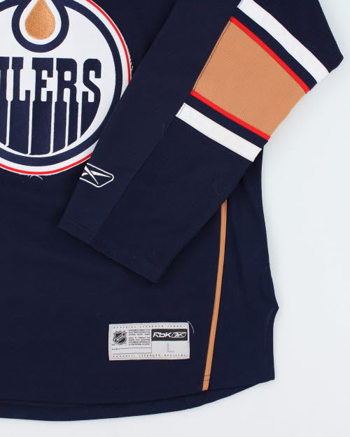 Vintage 90's Reebok NHL Oilers Hockey Jersey - L