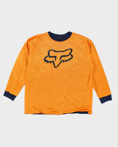 Vintage Y2K Fox Racing Oversized Jersey - XL