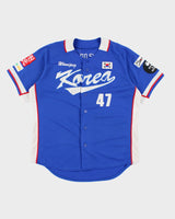 Vintage 90's Winnipeg Korea Button Up Baseball Shirt - L