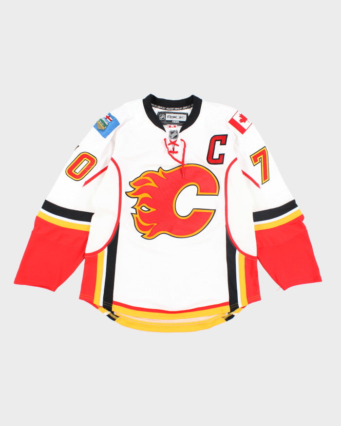 Vintage 2000's Reebok Calgary Flames NHL Jersey - M