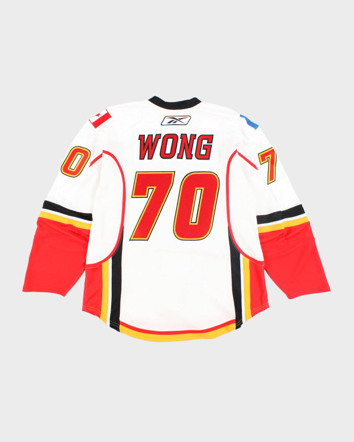 Vintage 2000's Reebok Calgary Flames NHL Jersey - M