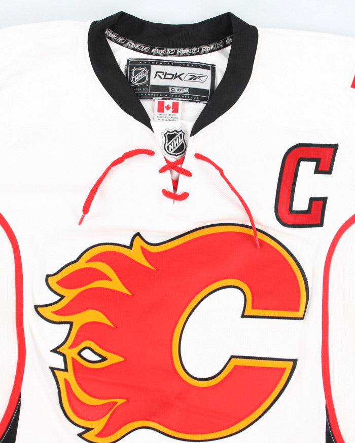 Vintage 2000's Reebok Calgary Flames NHL Jersey - M
