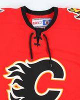 Vintage 2000's CCM Calgary Flames NHL Jersey - L