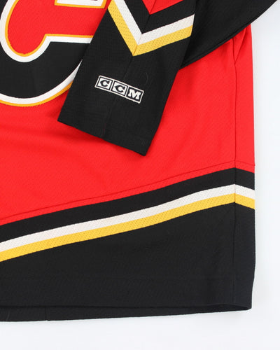 Vintage 2000's CCM Calgary Flames NHL Jersey - L