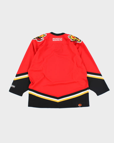 Vintage 2000's CCM Calgary Flames NHL Jersey - L
