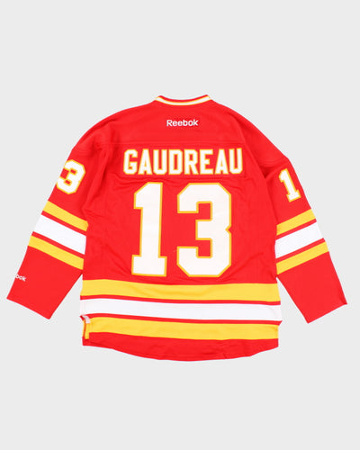 Vintage 2000's Reebok Calgary Flames NHL Jersey - L