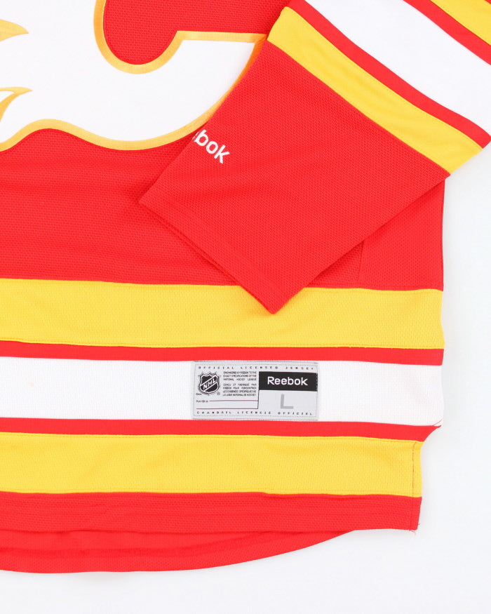 Vintage 2000's Reebok Calgary Flames NHL Jersey - L