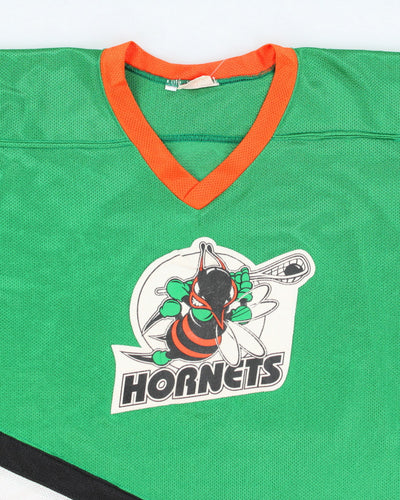 Vintage 90's Hornets Graphic Hockey Jersey - XL