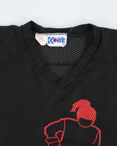 Vintage 90's Hockey Player Graphic Sports Jersey - L