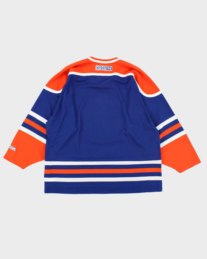Vintage CCM Edmonton Oilers Oversized NHL Hockey Jersey - XL