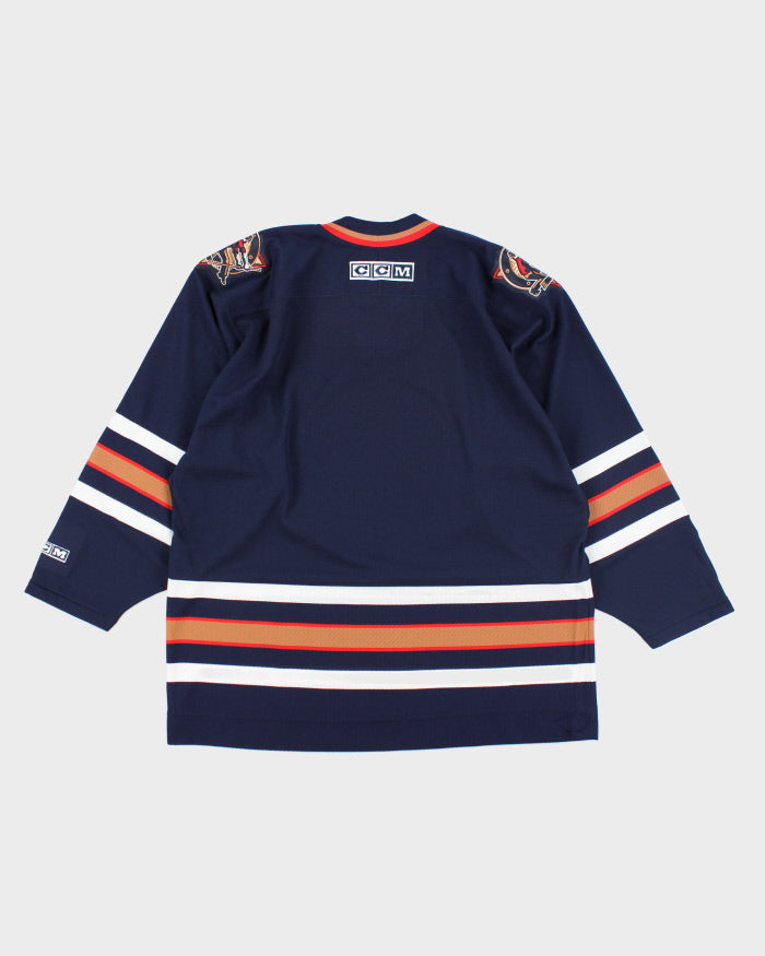 Vintage CCM Edmonton Oilers Oversized NHL Hockey Jersey - L