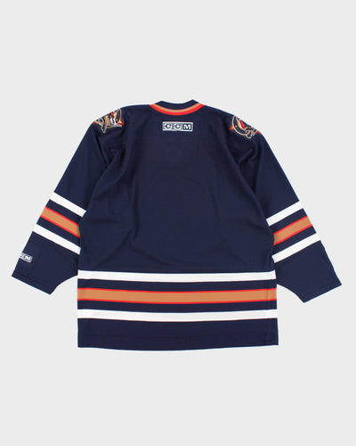 Vintage CCM Edmonton Oilers Oversized NHL Hockey Jersey - L