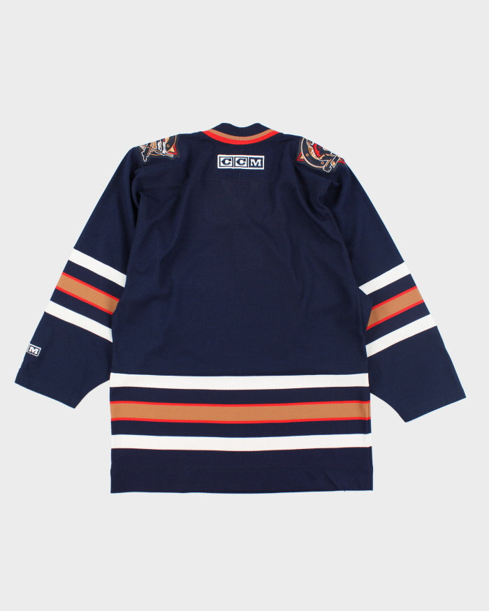 Vintage CCM Edmonton Oilers Oversized NHL Hockey Jersey - S
