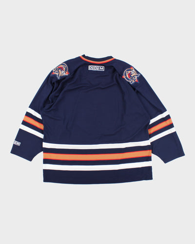 Vintage CCM Edmonton Oilers Oversized NHL Hockey Jersey - XL