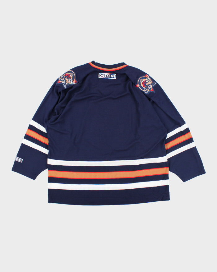 Vintage CCM Edmonton Oilers Oversized NHL Hockey Jersey - XL