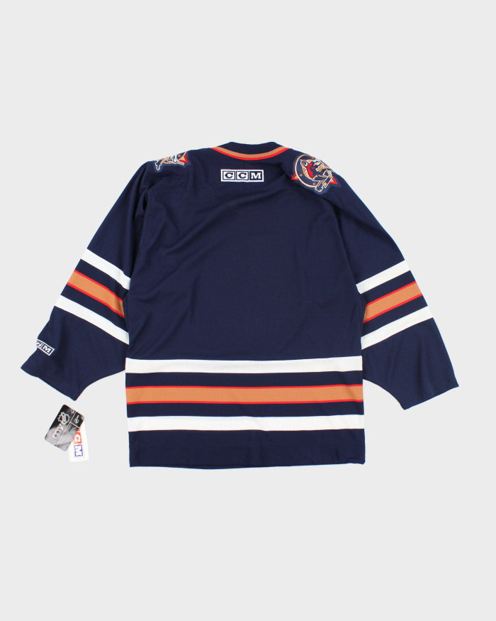 Vintage CCM Edmonton Oilers Oversized NHL Hockey Jersey - S
